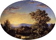 Frederic Edwin Church Twilight among the Mountains Germany oil painting reproduction
